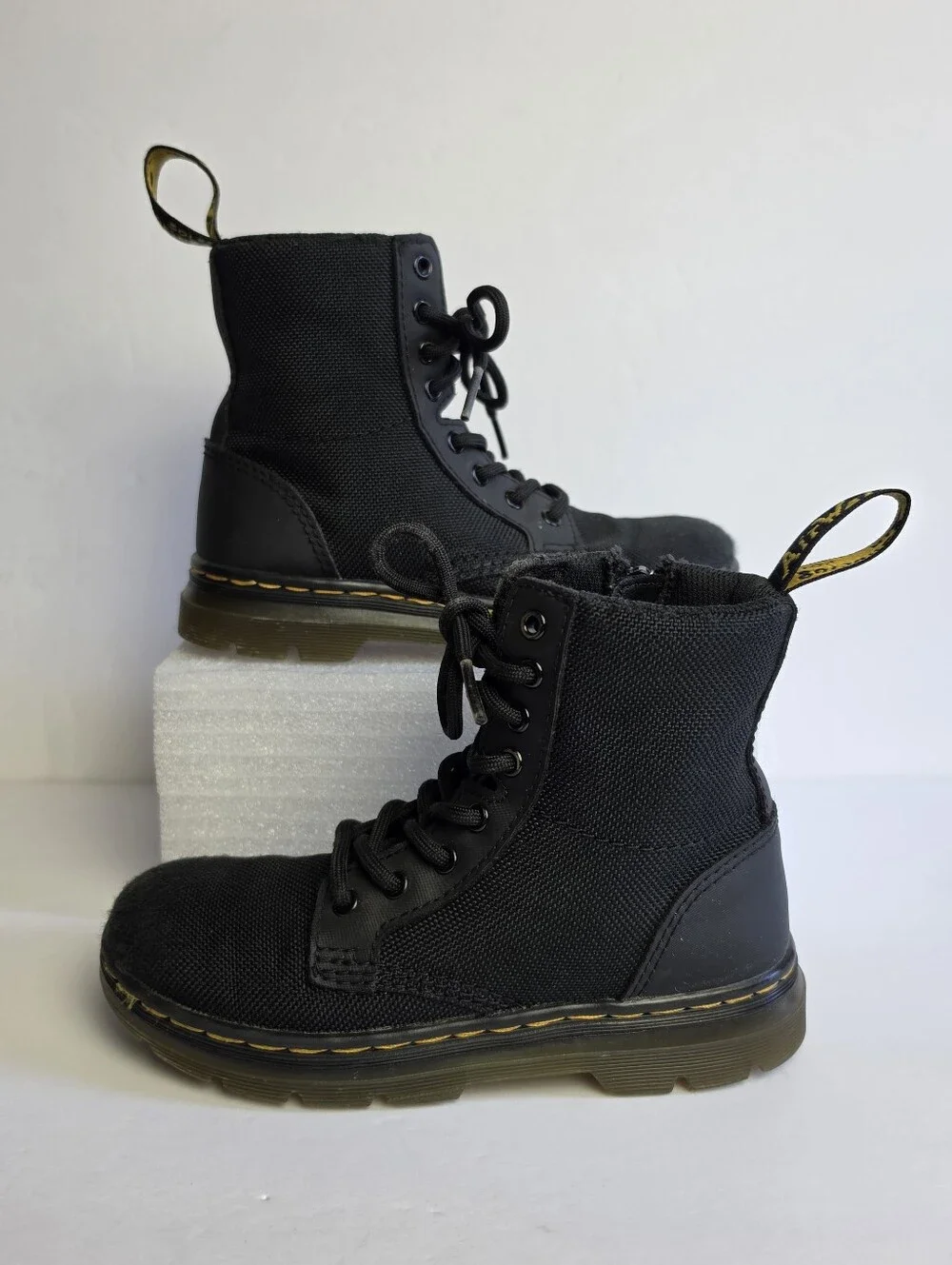 Dr. Martins Junior Combs Extra Tough Poly Casual Boots - Kids 12